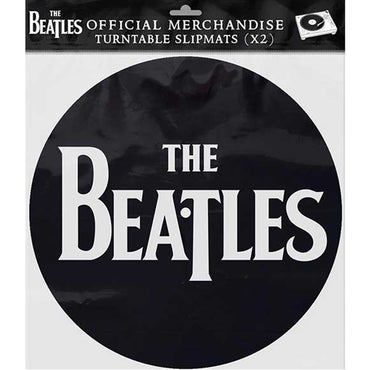 THE BEATLES ビートルズ (結成 65周年 ) - Drop T Logo & JPGR / 2枚セット / スリップマット