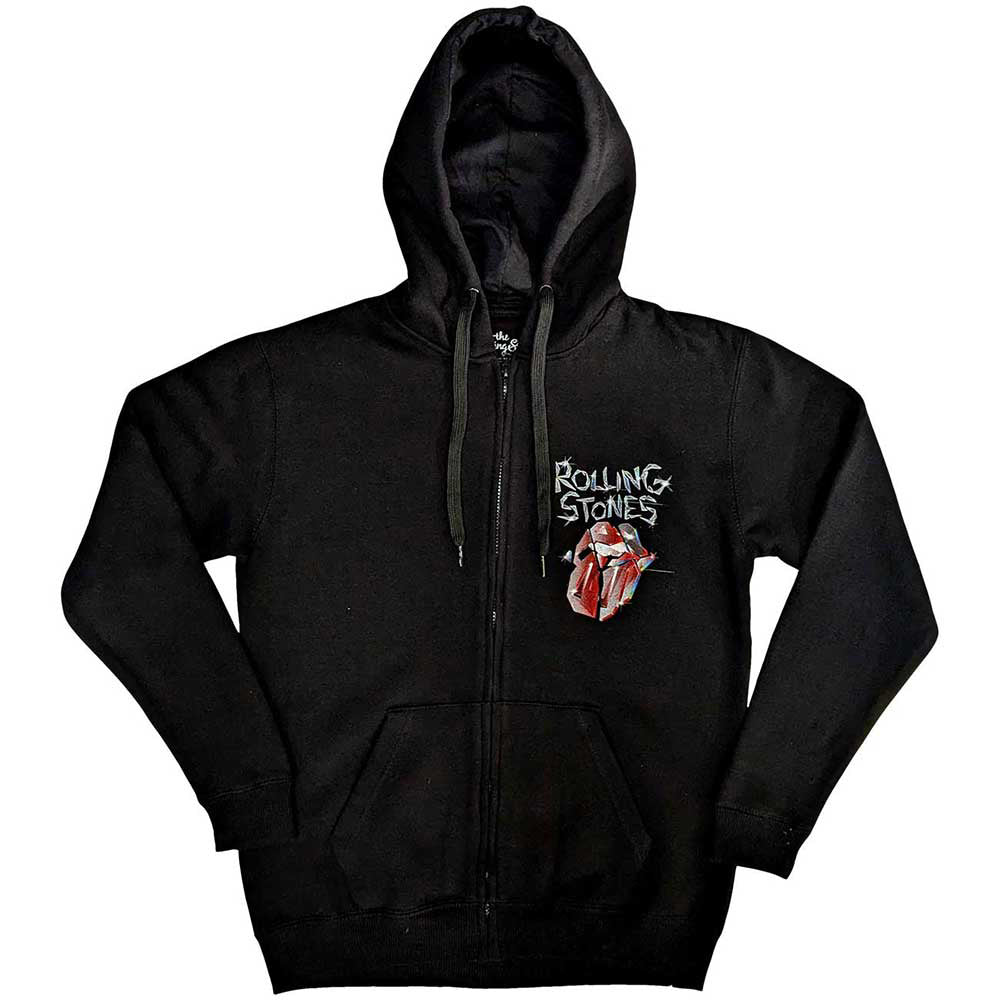 ROLLING STONES ローリングストーンズ - Hackney Diamonds Tracklist / バックプリントあり / ジップ / パーカー・スウェット / メンズ 【公式 / オフィシャル】