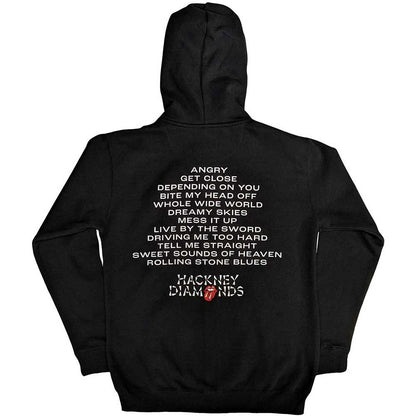 ROLLING STONES (35th Anniversary of Japan Tour) - Hackney Diamonds Tracklist / Back Print / Zip / Hoodie / Men's