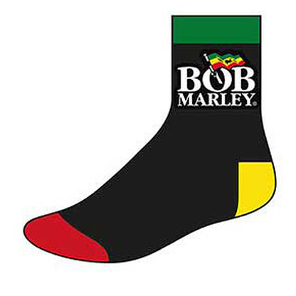 BOB MARLEY ボブマーリー (生誕 80年 ) - Logo / ソックス / メンズ