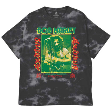 BOB MARLEY ボブマーリー (生誕 80年 ) - Exodus / タイダイ / Tシャツ / メンズ