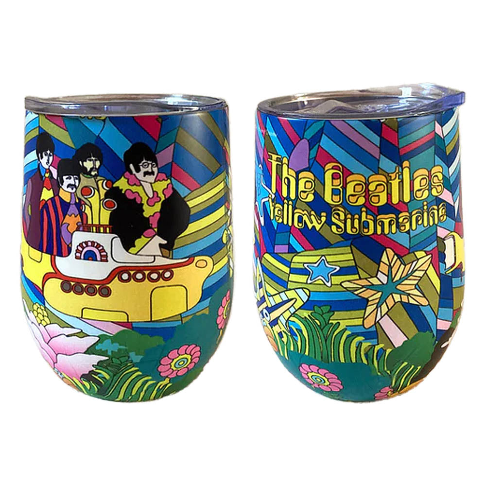 THE BEATLES ビートルズ (結成 65周年 ) - Yellow Submarine / Keep Cup / Disaster(U.K.ブランド) / 食器・グラス 【公式 / オフィシャル】