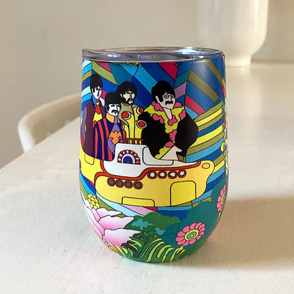 THE BEATLES ビートルズ (結成 65周年 ) - Yellow Submarine / Keep Cup / Disaster(U.K.ブランド) / 食器・グラス 【公式 / オフィシャル】