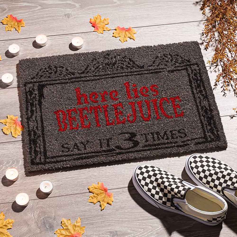 BEETLEJUICE ビートルジュース - Here Lies Beetlejuice / ドアマット - PGS