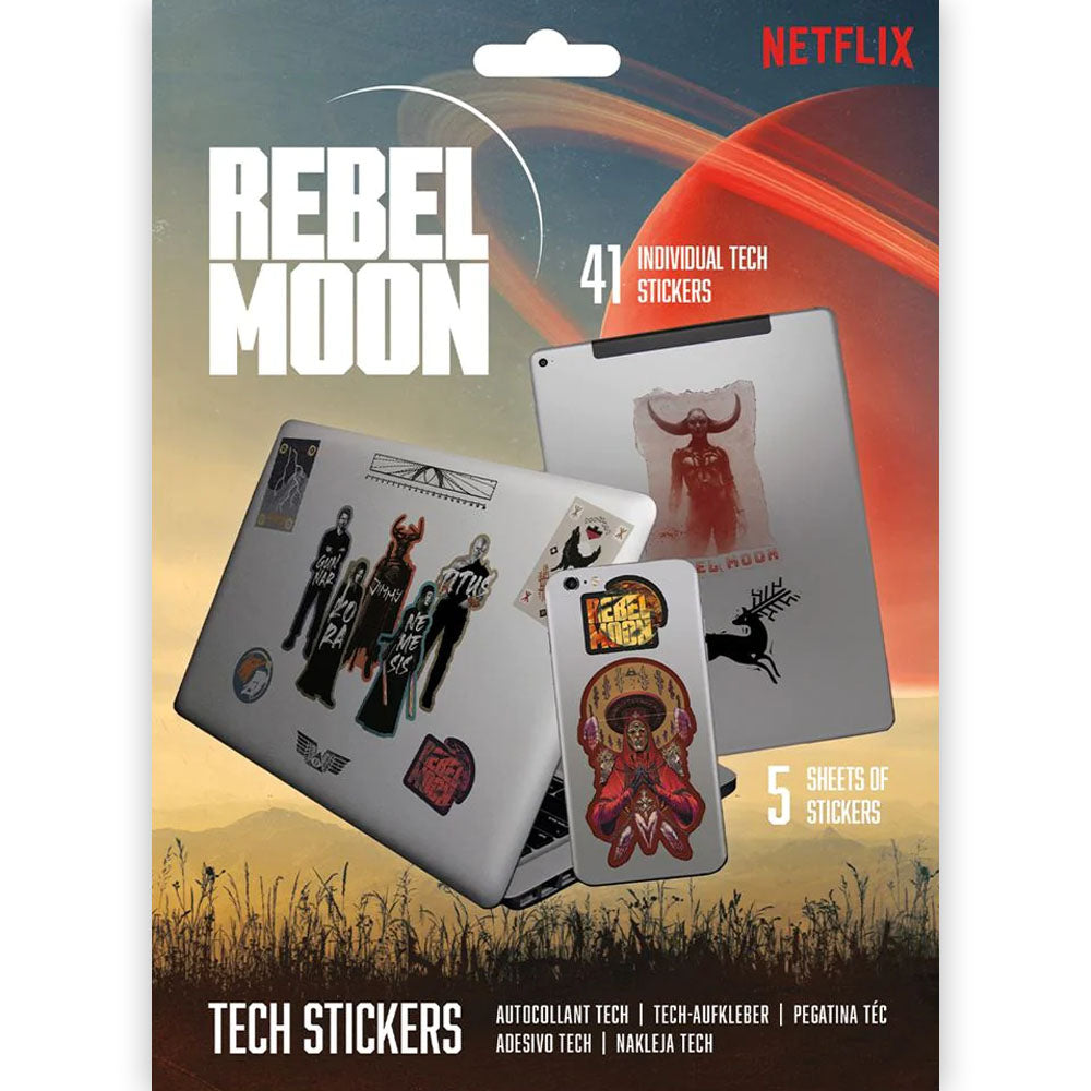 REBEL MOON レベルムーン - REBEL MOON / Tech Sticker（45種類） / ステッカー 【公式 / オフィシャル】