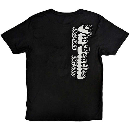 THE BEATLES ビートルズ (結成 65周年 ) - 70s Logo & Years / バックプリントあり / Tシャツ / メンズ