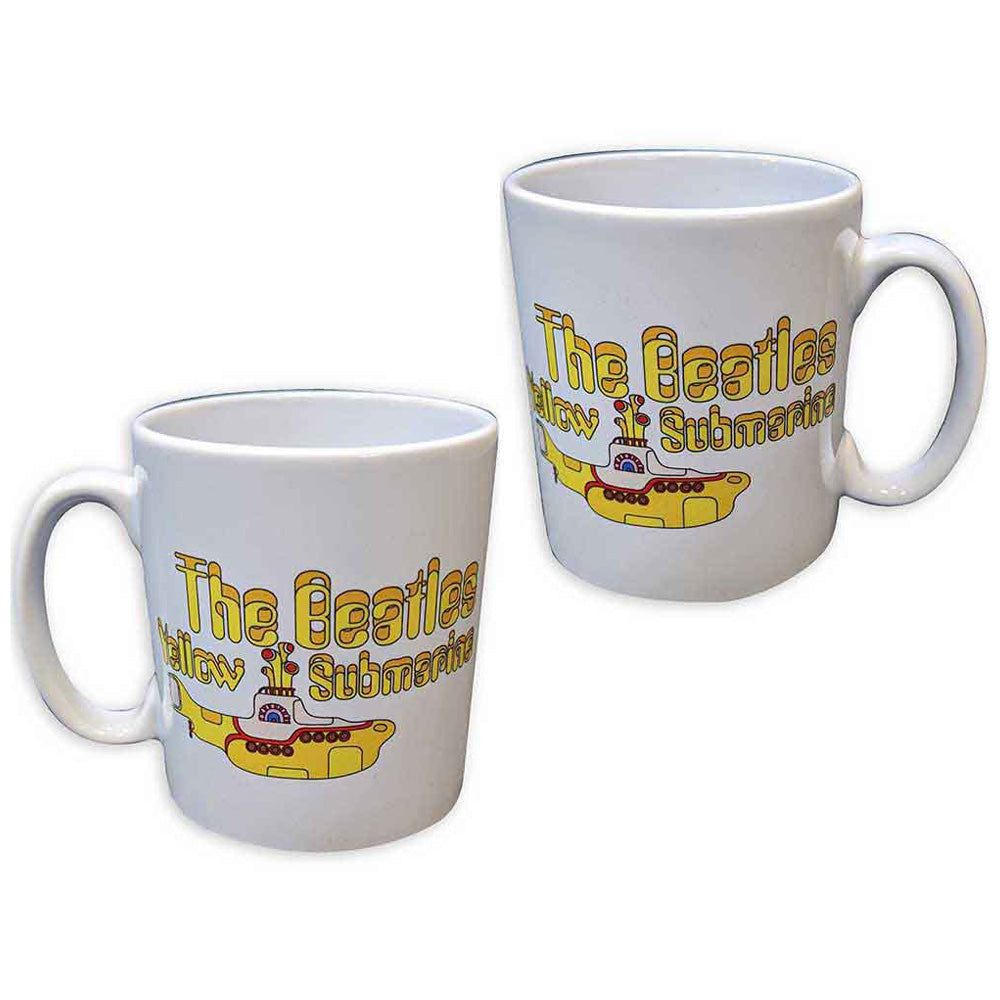 THE BEATLES ビートルズ (結成 65周年 ) - Yellow Submarine Logo & Sub / マグカップ 【公式 / オフィシャル】