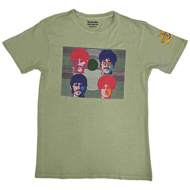 THE BEATLES (65th Anniversary) - Yellow Submarine Magic Piano / Back Print / T-Shirt / Men's