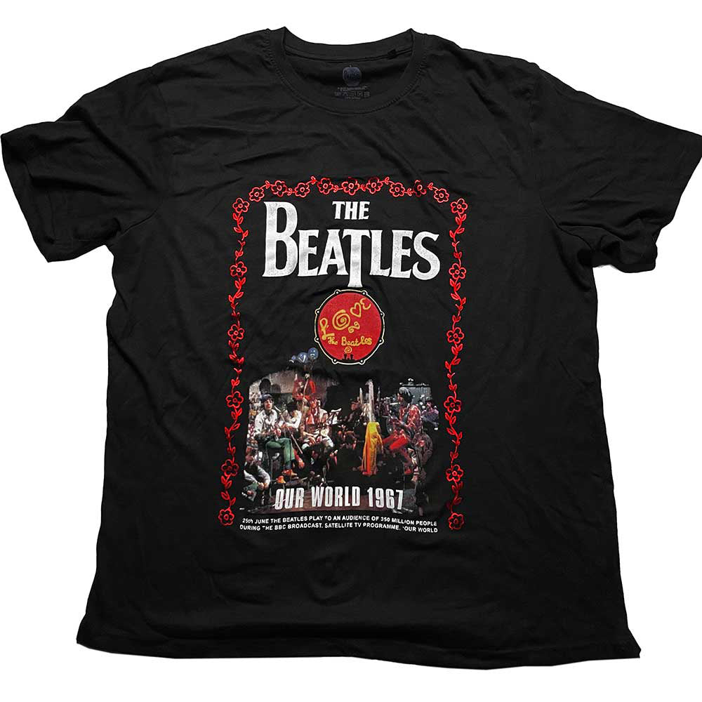THE BEATLES ビートルズ (来日 60周年 ) - Our World 1967 / Tシャツ / メンズ