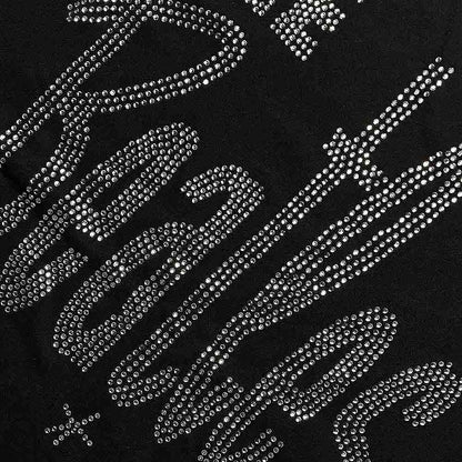 THE BEATLES ビートルズ (来日 60周年 ) - Retro Logo / Embellished / Tシャツ / メンズ