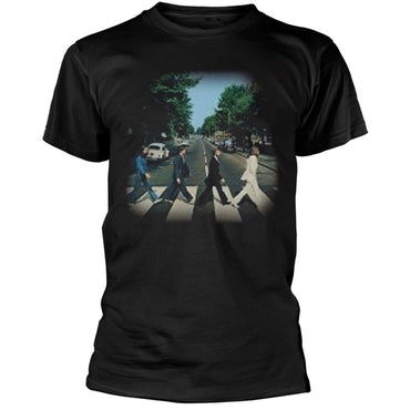 THE BEATLES ビートルズ (結成 65周年 ) - Abbey Road / バックプリントあり / Tシャツ / メンズ 【公式 / オフィシャル】