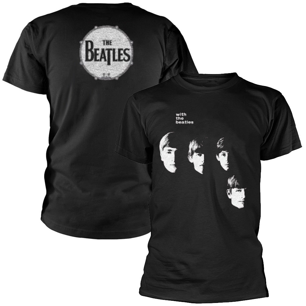 THE BEATLES ビートルズ (結成 65周年 ) - With The Beatles / バックプリントあり / Tシャツ / メンズ 【公式 / オフィシャル】