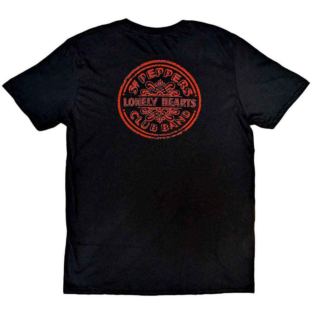 THE BEATLES ビートルズ (来日 60周年 ) - Sgt Pepper / バックプリントあり / Tシャツ / メンズ