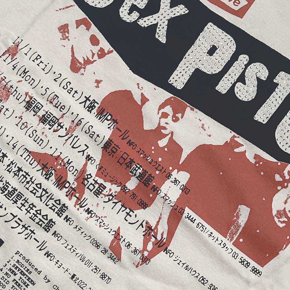 SEX PISTOLS セックスピストルズ (PUNKSPRING 2025 出演 ) - Filthy Lucre / Embellished / タンクトップ / メンズ 【公式 / オフィシャル】