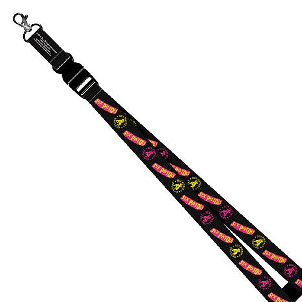 SEX PISTOLS セックスピストルズ - Logo / LANYARD / グッズ 【公式 / オフィシャル】