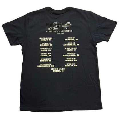 U2 UNISEX T-SHIRT ユーツー - Logo 2018 / バックプリントあり / EX-TOUR / Tシャツ / メンズ 【公式 / オフィシャル】