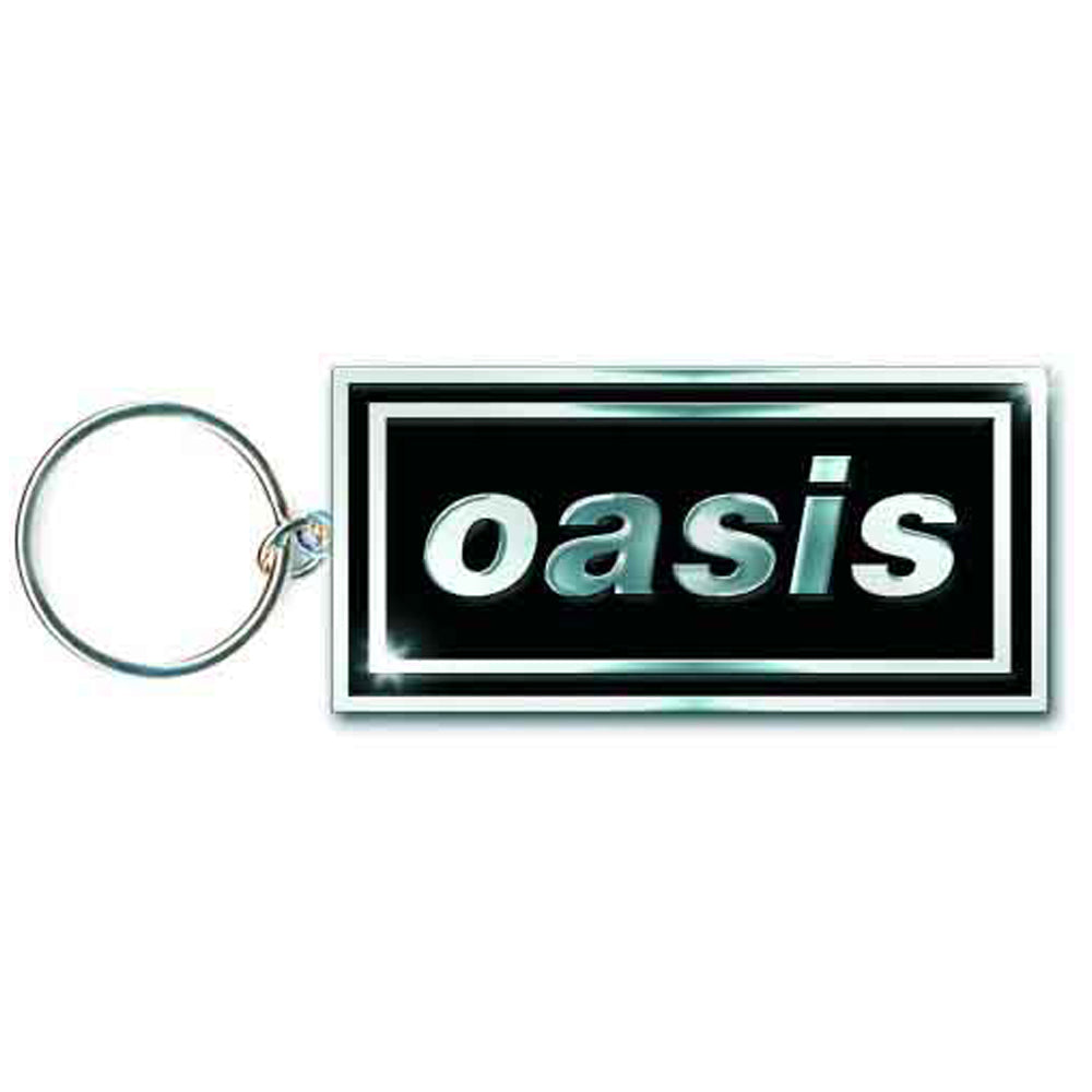 OASIS オアシス (10月 来日 記念 ) - LOGO / キーホルダー 【公式 / オフィシャル】
