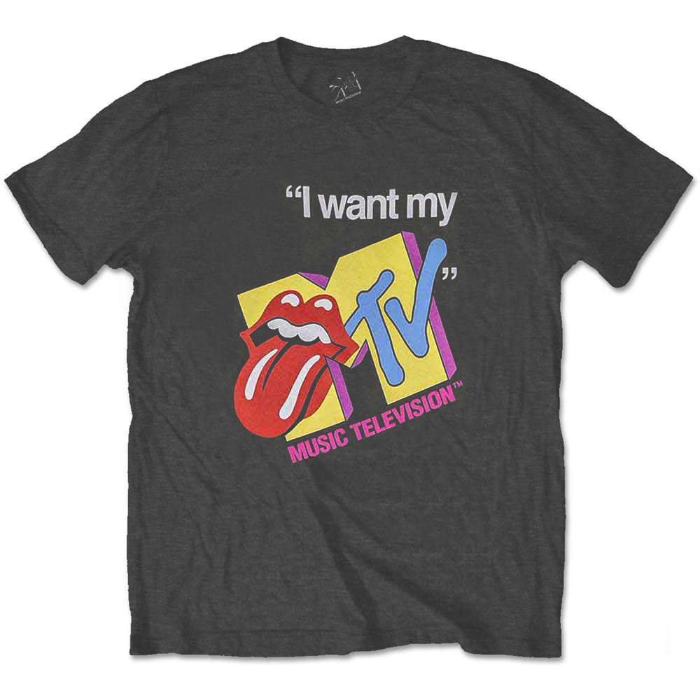 ROLLING STONES ローリングストーンズ - I Want My MTV / Tシャツ / メンズ 【公式 / オフィシャル】
