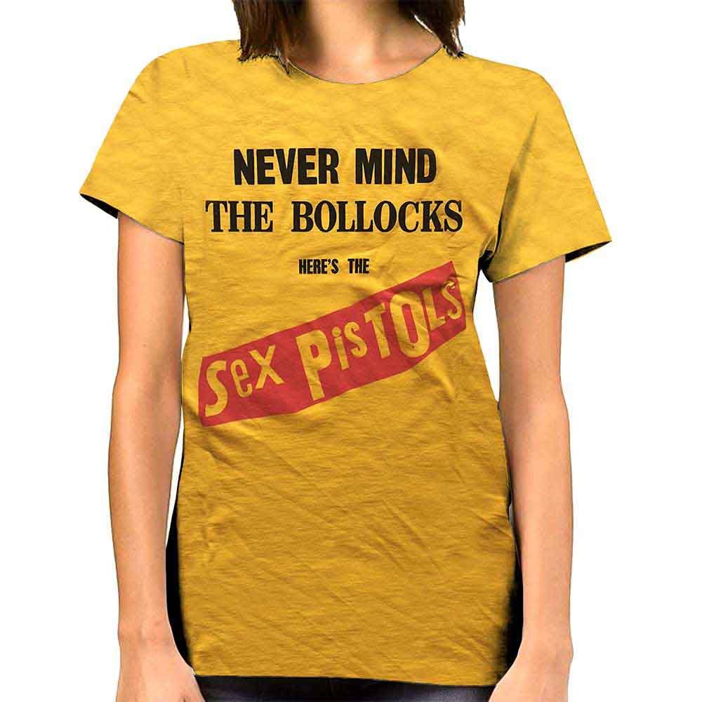 SEX PISTOLS セックスピストルズ - Never Mind the Bollocks Original Album / Tシャツ / レディース 【公式 / オフィシャル】