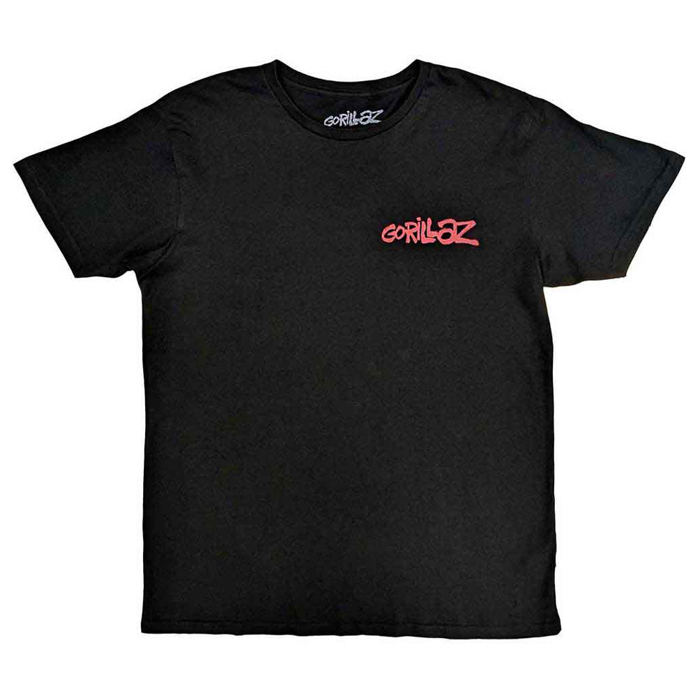 GORILLAZ - Cult of Gorillaz / Back Print / T-shirt / Men's