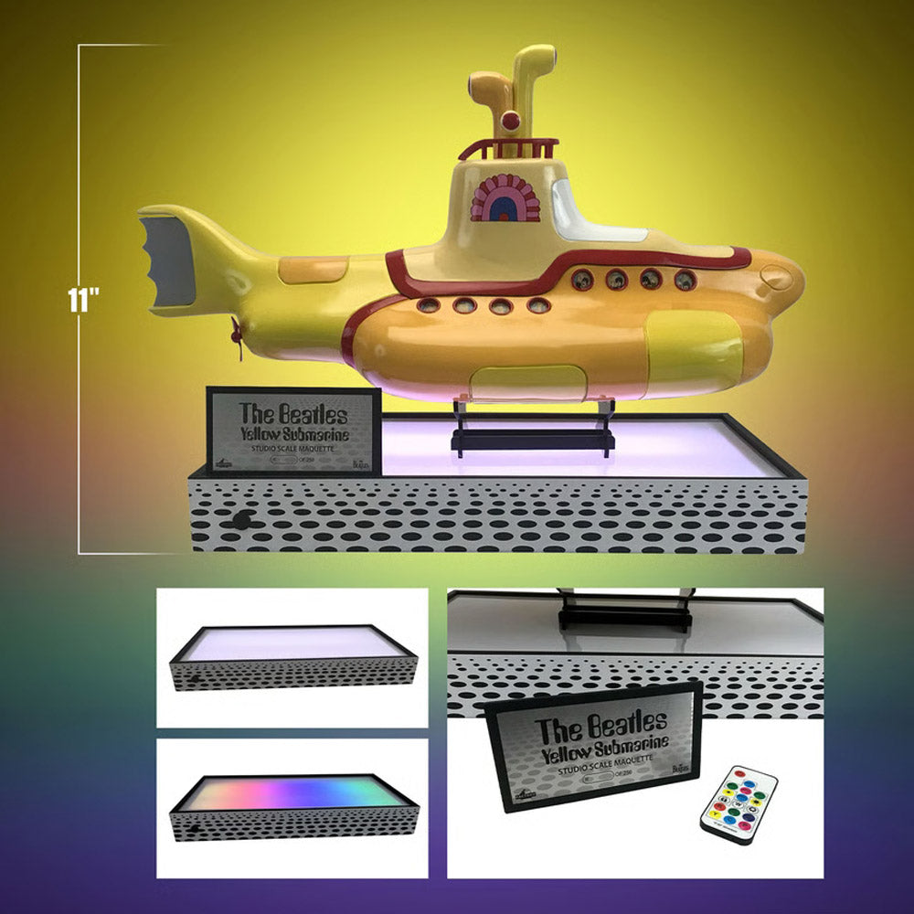 THE BEATLES (65th Anniversary) - Yellow Submarine Studio Scale Model / Interior Ornament