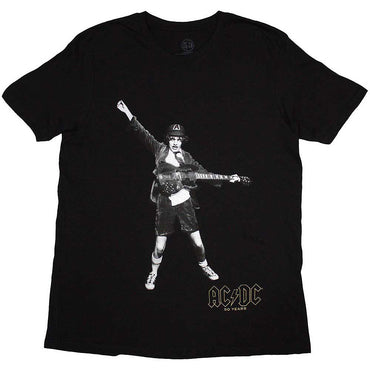 AC/DC エーシーディーシー (Back in Black 45周年 ) - Emblems / バックプリントあり / Tシャツ / メンズ 【公式 / オフィシャル】