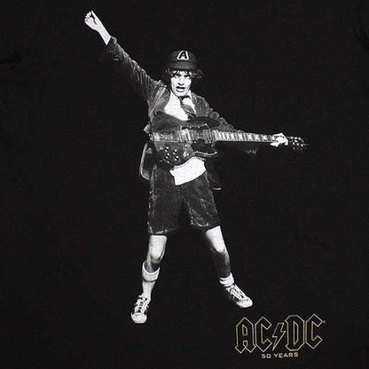AC/DC エーシーディーシー (Back in Black 45周年 ) - Emblems / バックプリントあり / Tシャツ / メンズ 【公式 / オフィシャル】