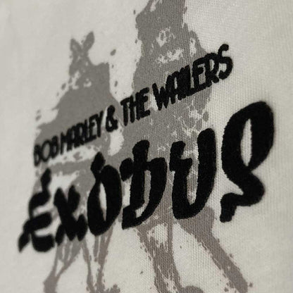 BOB MARLEY ボブマーリー (生誕 80年 ) - Exodus Tracklist / オーガニックコットン / バックプリントあり / Tシャツ / メンズ