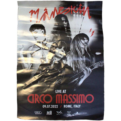 MANESKIN マネスキン (ダミアーノ・デイヴィッド 10月 来日 ) - Live At Circo Massimo 2022 / LIVE会場限定 / ポスター 【公式 / オフィシャル】