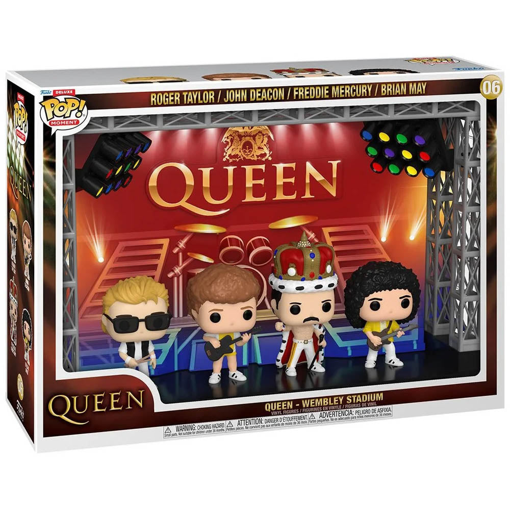QUEEN クイーン (初来日50周年 ) - Wembley Stadium Deluxe / Funko Pop! Vinyl Figure with Case / 限定 / フィギュア・人形 【公式 / オフィシャル】