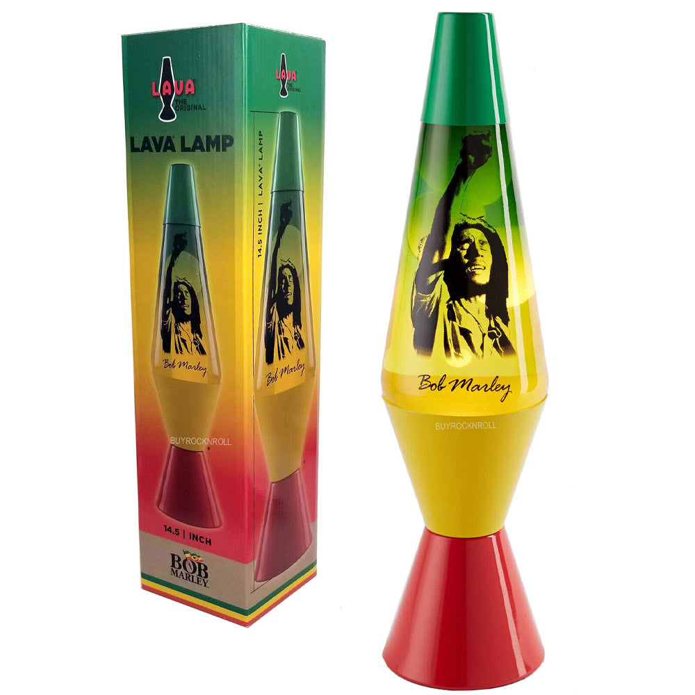 BOB MARLEY ボブマーリー (生誕 80年 ) - BOB MARLEY LAVA LAMP / ラバランプ / インテリア置物 【公式 / オフィシャル】