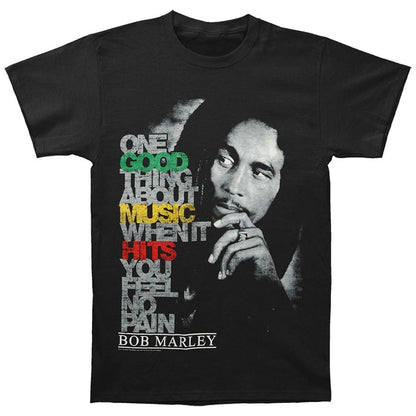 BOB MARLEY ボブマーリー (生誕 80年 ) - GOOD MUSIC HITS / Tシャツ / メンズ 【公式 / オフィシャル】