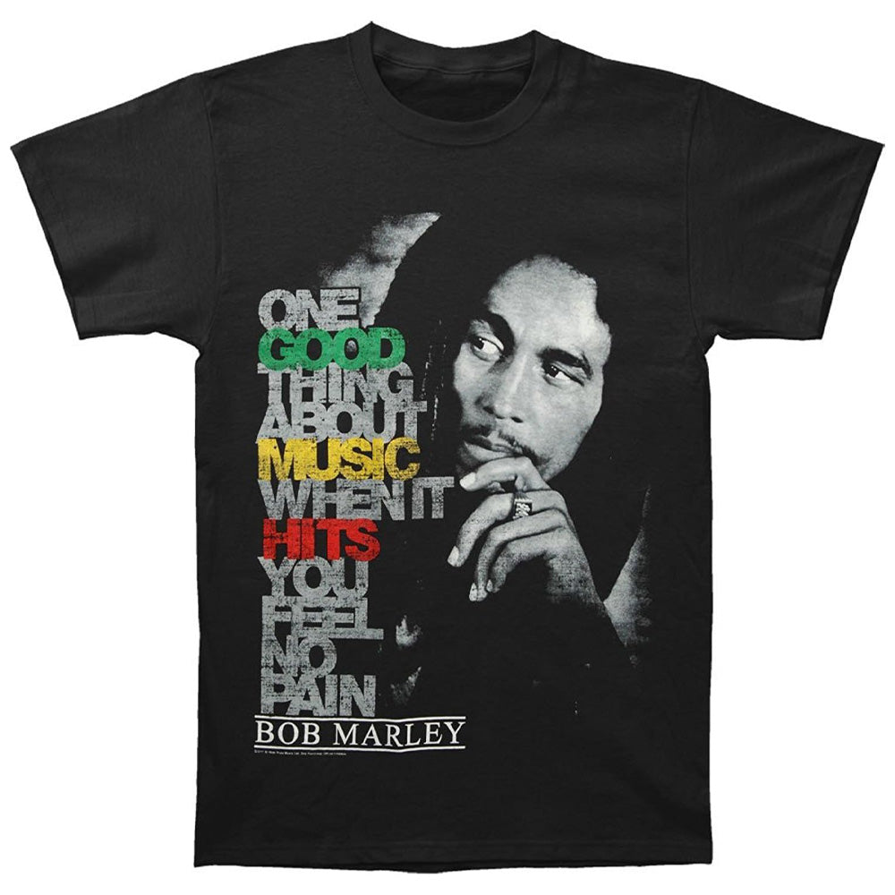 BOB MARLEY ボブマーリー (生誕 80年 ) - GOOD MUSIC HITS / Tシャツ / メンズ 【公式 / オフィシャル】