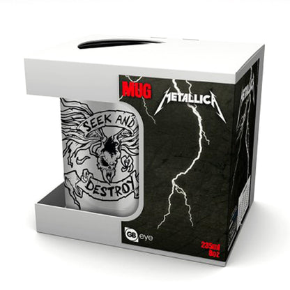 METALLICA メタリカ - Seek And Destroy / カラビナマグ / マグカップ 【公式 / オフィシャル】