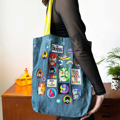 THE BEATLES ビートルズ (結成 65周年 ) - Yellow Submarine Tote Bag / Disaster(U.K.ブランド) / トートバッグ 【公式 / オフィシャル】