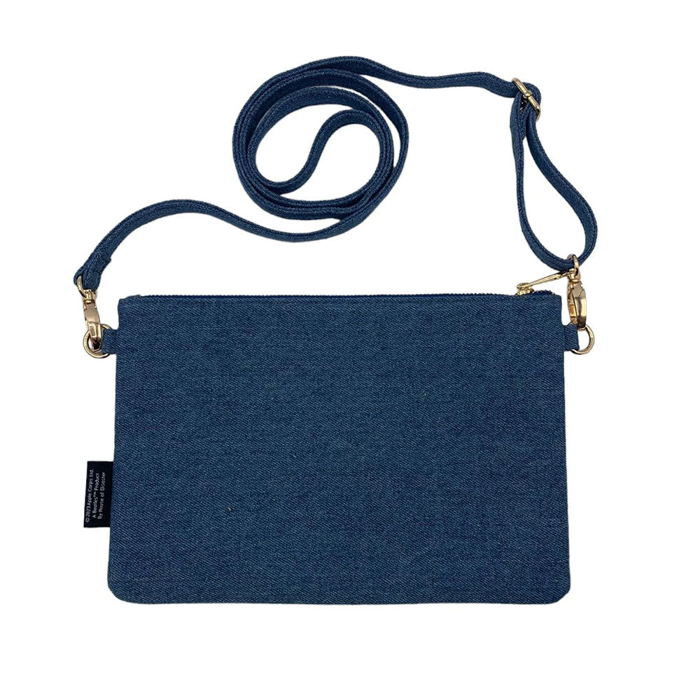 THE BEATLES ビートルズ (結成 65周年 ) - Denim Cross Body Bag / Disaster(U.K.ブランド) / ショルダーバッグ 【公式 / オフィシャル】