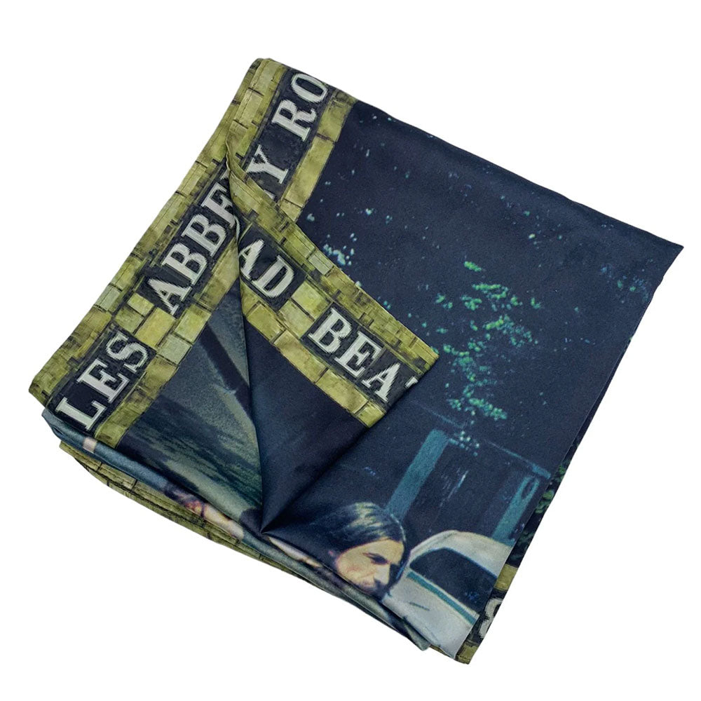 THE BEATLES ビートルズ (結成 65周年 ) - Abbey Road Square Scarf / Disaster(U.K.ブランド) / スカーフ・マフラー 【公式 / オフィシャル】