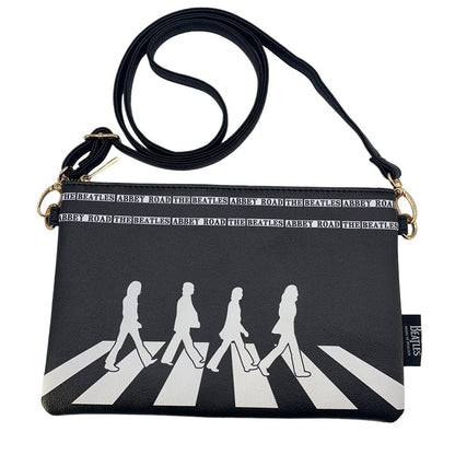 THE BEATLES ビートルズ (結成 65周年 ) - Abbey Road Cross Body Bag / Disaster(U.K.ブランド) / ショルダーバッグ 【公式 / オフィシャル】