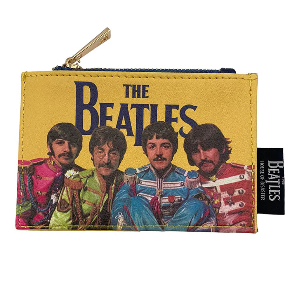 THE BEATLES ビートルズ (結成 65周年 ) - Sgt. Pepper Zip Purse / Disaster(U.K.ブランド) / 財布 【公式 / オフィシャル】