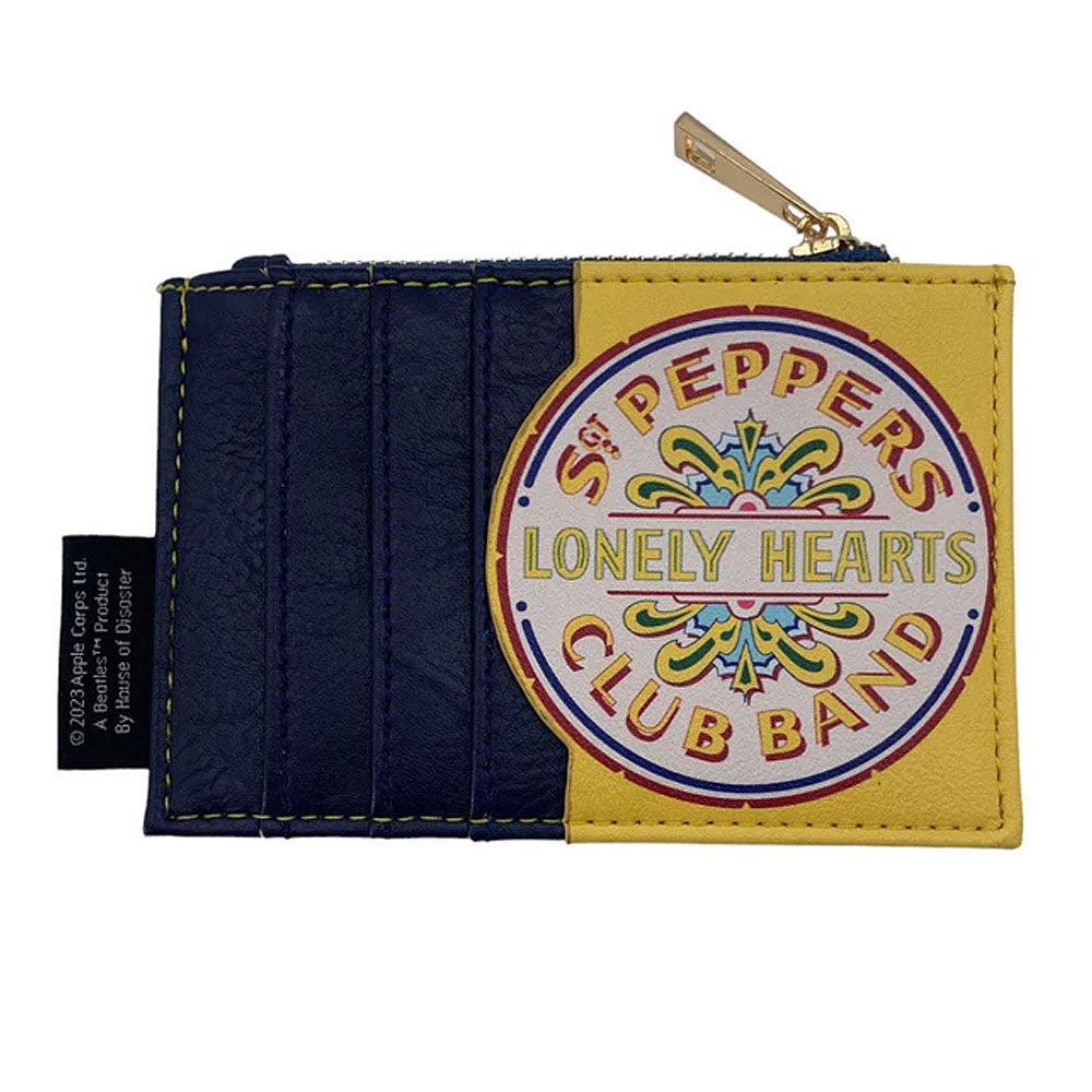 THE BEATLES ビートルズ (結成 65周年 ) - Sgt. Pepper Zip Purse / Disaster(U.K.ブランド) / 財布 【公式 / オフィシャル】