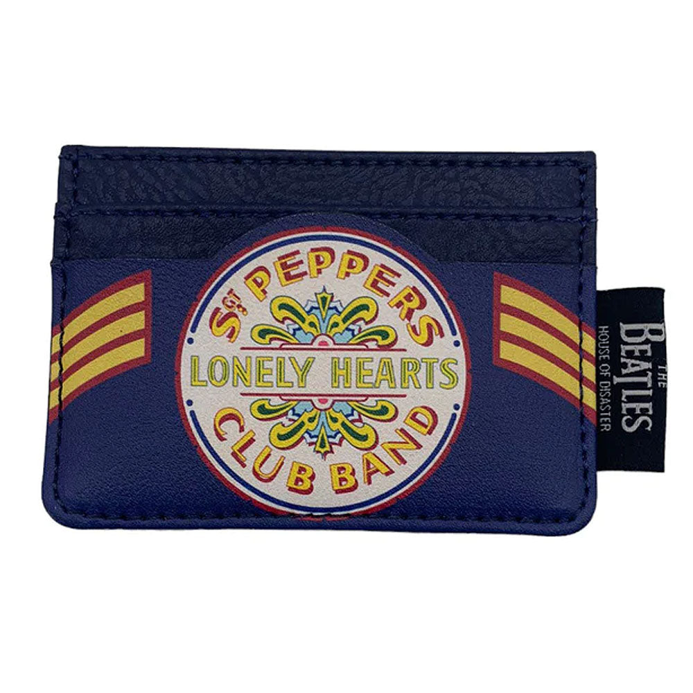 THE BEATLES ビートルズ (結成 65周年 ) - Sgt. Pepper Card Holder / Disaster(U.K.ブランド) / カードケース 【公式 / オフィシャル】