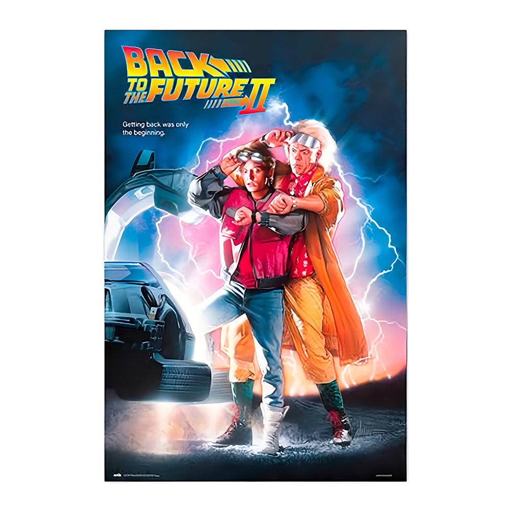 BACK TO THE FUTURE バックトゥザフューチャー (劇場公開40周年 ) - BACK TO THE FUTURE 2 / ポスター 【公式 / オフィシャル】