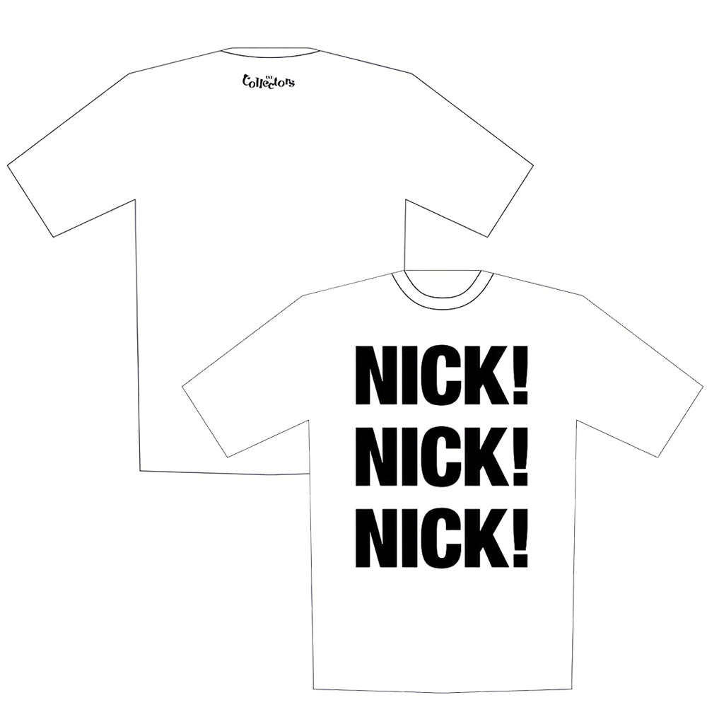THE COLLECTORS ザ・コレクターズ - NICK! NICK! NICK! / バックプリントあり / Tシャツ / メンズ 【公式 / オフィシャル】