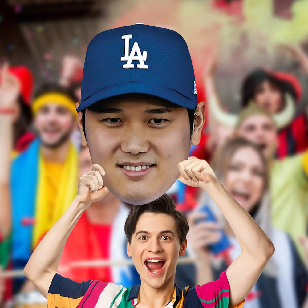 SHOHEI OHTANI 大谷翔平 - Los Angeles Dodgers Officially Licensed MLB Big Head / インテリア雑貨 【公式 / オフィシャル】