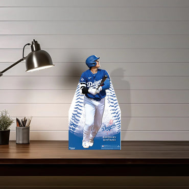 SHOHEI OHTANI 大谷翔平 - Los Angeles Dodgers Mini Cardstock Cutout / Officially Licensed MLB Stand Out / スタンドアップ 【公式 / オフィシャル】