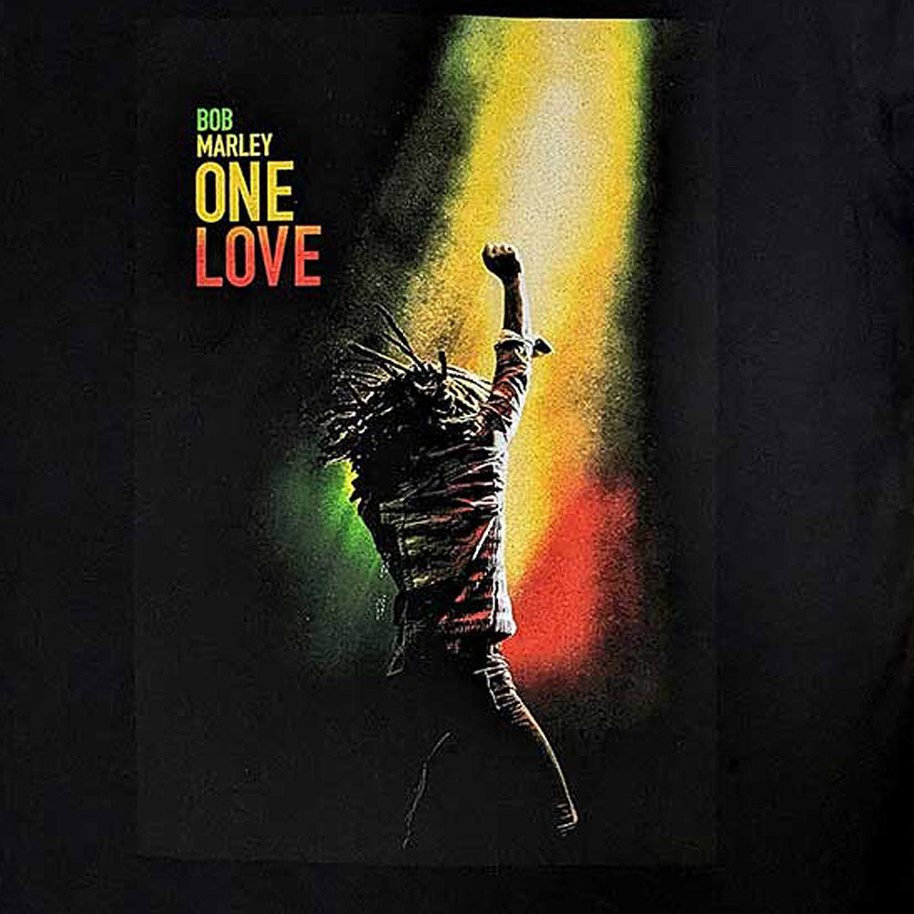 BOB MARLEY ボブマーリー (生誕 80年 ) - LIMITED One Love Movie Poster / Tシャツ / メンズ 【公式 / オフィシャル】