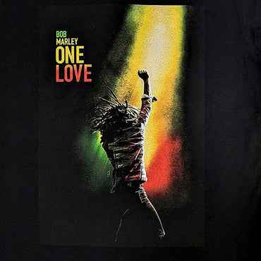 BOB MARLEY ボブマーリー (生誕 80年 ) - LIMITED One Love Movie Poster / Tシャツ / メンズ 【公式 / オフィシャル】