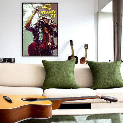 BOB MARLEY ボブマーリー (生誕 80年 ) - Get Up Stand Up / ポスター