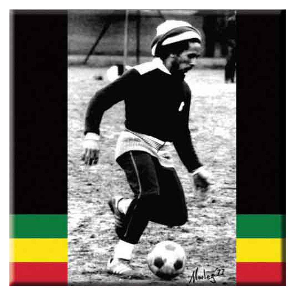 BOB MARLEY ボブマーリー (生誕 80年 ) - Soccer / マグネット 【公式 / オフィシャル】
