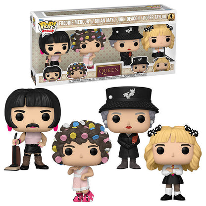 QUEEN - (初来日50周年 ) - I Want to Break Free Funko Pop! Vinyl Figure 4-Pack